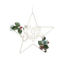Sternanhänger Merry Christmas 32 cm