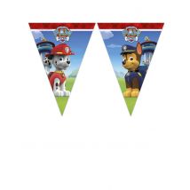 Paw Patrol Girlande mit 9 Wimpeln