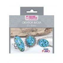 DIY Schmuckset Türkisstein 12,5 x 13 cm