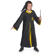 Harry Potter Kinderkostüm Umhang Hufflepuff unisex schwarz-gelb