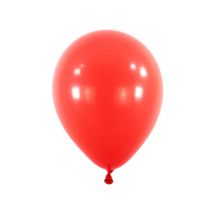 100 Mini rote Latexballons 13 cm