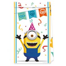 6 Minions Partytüten