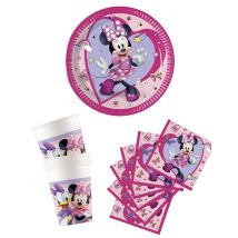 Minnie Einweggeschirr Set Geburtstag