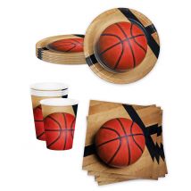 Basketball Einweggeschirr Set