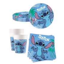Stitch Einweggeschirr Geburtstagsset