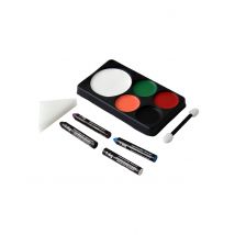 Deluxe-Make-up Familien-Set für Halloween bunt