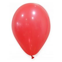 Luftballons 100 Stück rot 27cm - Thema: Teufel + Dämonen - Rot/Rotbraun - Größe Einheitsgröße
