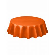 Runde orange Tischdecke orange - Thema: Kürbisse - Orange - Größe Einheitsgröße