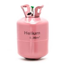 Heliumflasche für 50 Ballons 400l rot - Grün - Größe Einheitsgröße