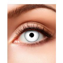 Ein-Tages-Kontaktlinsen Iris weiss - Thema: Zombies - Weiß - Größe Einheitsgröße