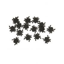 Spinnen Konfetti - Halloween schwarz 10gr - Thema: Spinnen - Schwarz - Größe Einheitsgröße