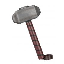 Thors Hammer Spielzeugwaffe 40 cm - Thema: Superhelden - Größe Einheitsgröße