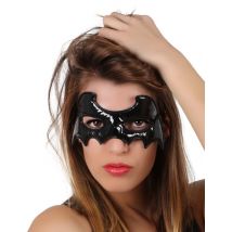 Fledermaus-Maske schwarz - Thema: Vampire und Fledermäuse - Schwarz - Größe Einheitsgröße