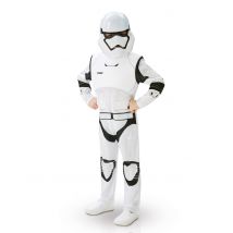 Stormtrooper Star Wars Deluxe Kinderkostüm Lizenzware weiss-schwarz - Thema: Promis + Lizenzen - Weiß - Größe 116/128 (7-8 Jahre)