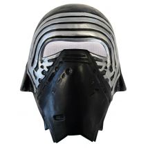 Kylo Ren-Maske Star Wars VII für Kinder schwarz-grau - Thema: Promis + Lizenzen - Schwarz - Größe Einheitsgröße