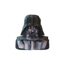Darth Vader-Piñata Star Warsschwarz-grau 42x42cm - Thema: Promis + Lizenzen - Schwarz - Größe Einheitsgröße