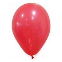 Partyluftballon-Set 50 Stück rot 30cm - Thema: Teufel + Dämonen - Größe Einheitsgröße