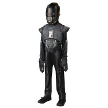 Star Wars Rogue One Seal Droid Teenkostüm Lizenzware schwarz - Thema: Promis + Lizenzen - Schwarz - Größe 146/152 (11-12 Jahre)