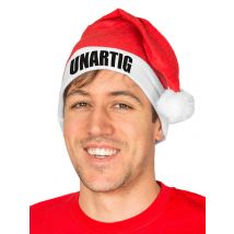 Weihnachtsmütze UNARTIG Nikolausmütze rot-weiss - Rot/Rotbraun - Größe Einheitsgröße