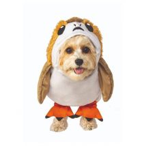 Porg-Hundekostüm Star Wars bunt - Thema: Promis + Lizenzen - Weiß - Größe XL