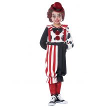 Clowns-Kostüm für Kinder, Horror-Clown, gruseliger Clown