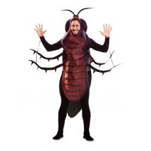 Kakerlaken-Kostüm für Erwachsenen Tierkostüm braun - Braun - Größe M / L
