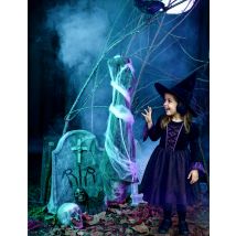 Mumifizierte Leiche Hängedeko Halloweendeko grau 130 cm - Thema: Mumien - Silber/Grau - Größe Einheitsgröße