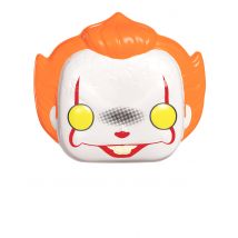Pennywise Funko Pop Maske für Erwachsene - Thema: Horrorclowns + Harlekins - Orange - Größe Einheitsgröße