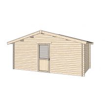 iGarden actie tuinhuis zadeldak 500 x 300