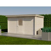 iGarden actie tuinhuis lessenaarsdak 400 x 200