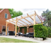 iGarden Douglas Veranda Vrijstaand 550 x 200 Aluminium profielen