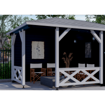 Interflex Paviljoen P3055 zwart LV