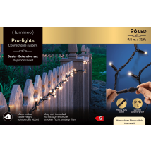 Lumineo Pro Lights basic steady 96 LED Warm Wit Kerstverlichting