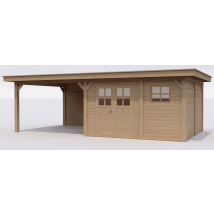 iGarden Tuinhuis Modulair Ulmus 400x400 O 350