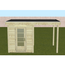Woodpro Moderne Tuinhuis 200x250+200