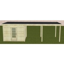 Woodpro Moderne Tuinhuis 300x300+450