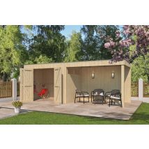 Woodlands tuinhuis Qube V3 600x198