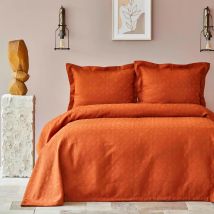 Karaca Home Back To Basic Orange Bettdecken Set Doppel