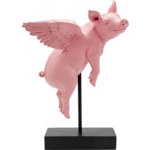 Deko Figur Flying Pig Rosa 29cm