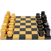 Deko Objekt Chess Focus Senf 26x26cm