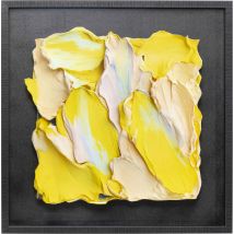 Gerahmtes Bild Abstract In Box 80x80cm
