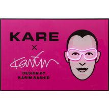 Gerahmtes Bild LED KARE x Karim Rashid 120x80cm