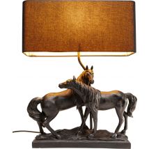 Tischleuchte Horse Familiy 53cm