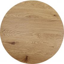 Tischplatte Schickeria Eiche Ø80cm