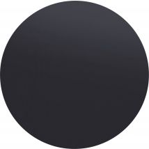 Tischplatte Schickeria Schwarz Ø80cm