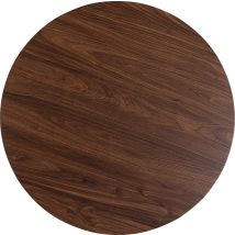 Tischplatte Schickeria Walnuss Ø80cm