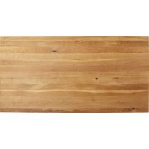 Tischplatte Tavola Schweizer Kante Eiche 180x90