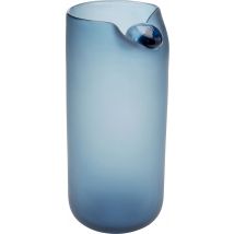 Vase Buckle Blau 33cm