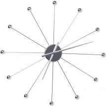Wanduhr Like Umbrella Balls Chrome