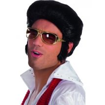 Elvis Brille Kostümzubehör Lizenzartikel gold - Thema: Fasching und Karneval